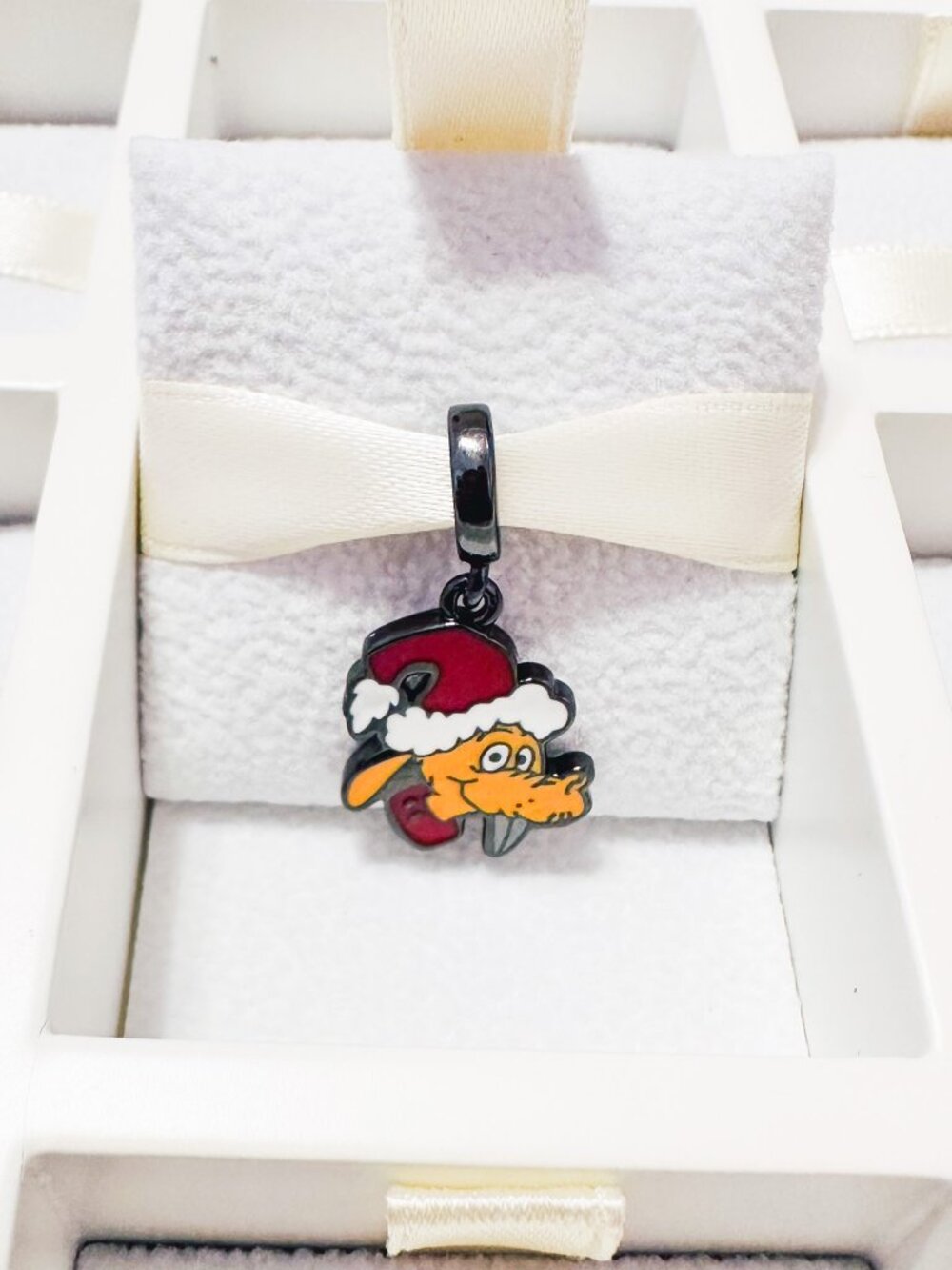 925 Sterling Silver The Grinch Max the Dog Charm Fits Pandora Bracelets